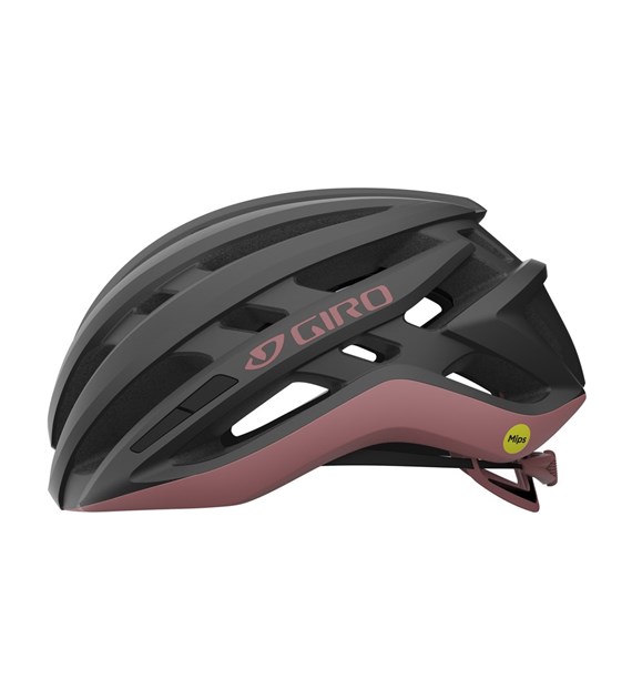 Kask szosowy GIRO AGILIS MIPS matte metallic coal dusty rose roz. M (55-59 cm) (NEW 2025)