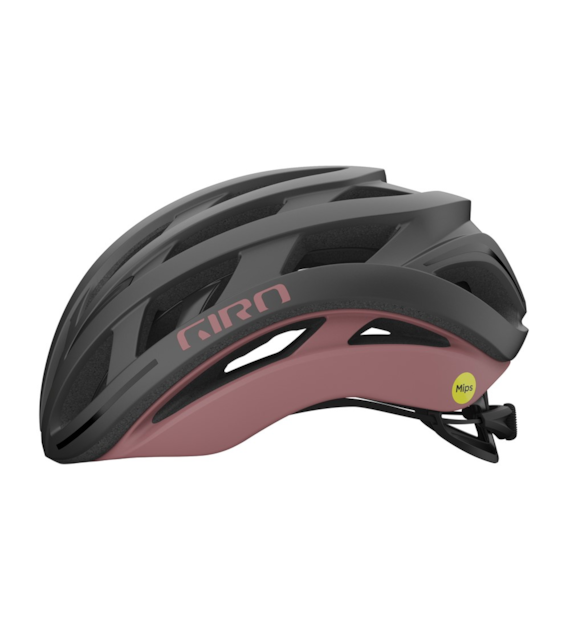 Kask szosowy GIRO HELIOS SPHERICAL metallic coal dusty rose roz. L (59-63 cm).