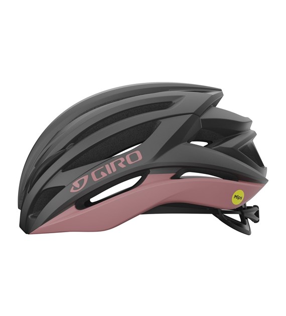 Kask szosowy GIRO SYNTAX INTEGRATED MIPS metallic  coal/dusty rose roz. M (55-59 cm) (NEW 2025)