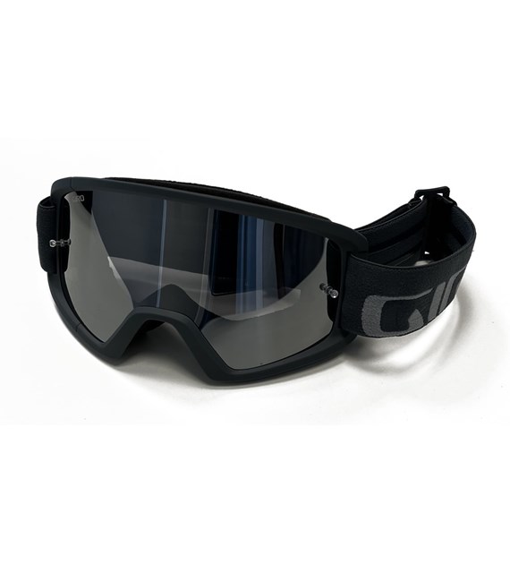 Gogle GIRO TAZZ MTB dark shark / sharkskin (Szyba kolorowa SMOKE S2 + Szyba przeźroczysta 99% S0) mocowanie pod zrywki (NEW)