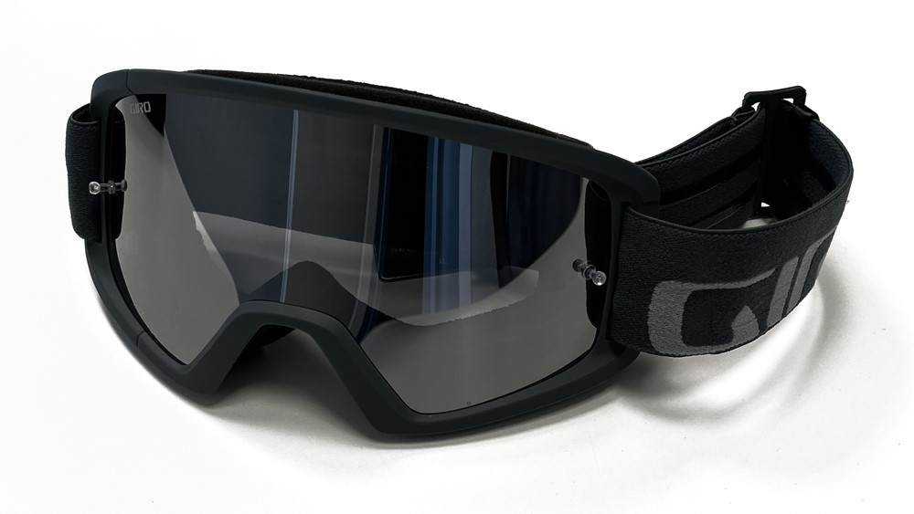 Gogle GIRO TAZZ MTB dark shark / sharkskin (Szyba kolorowa SMOKE S2 + Szyba przeźroczysta 99% S0) mocowanie pod zrywki (NEW)
