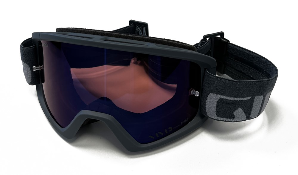 Gogle GIRO TAZZ MTB dark shark / sharkskin (Szyba kolorowa VIVID-Carl Zeiss TRAIL S2 + Szyba Przeźroczysta 99% S0) mocowanie pod zrywki (NEW)