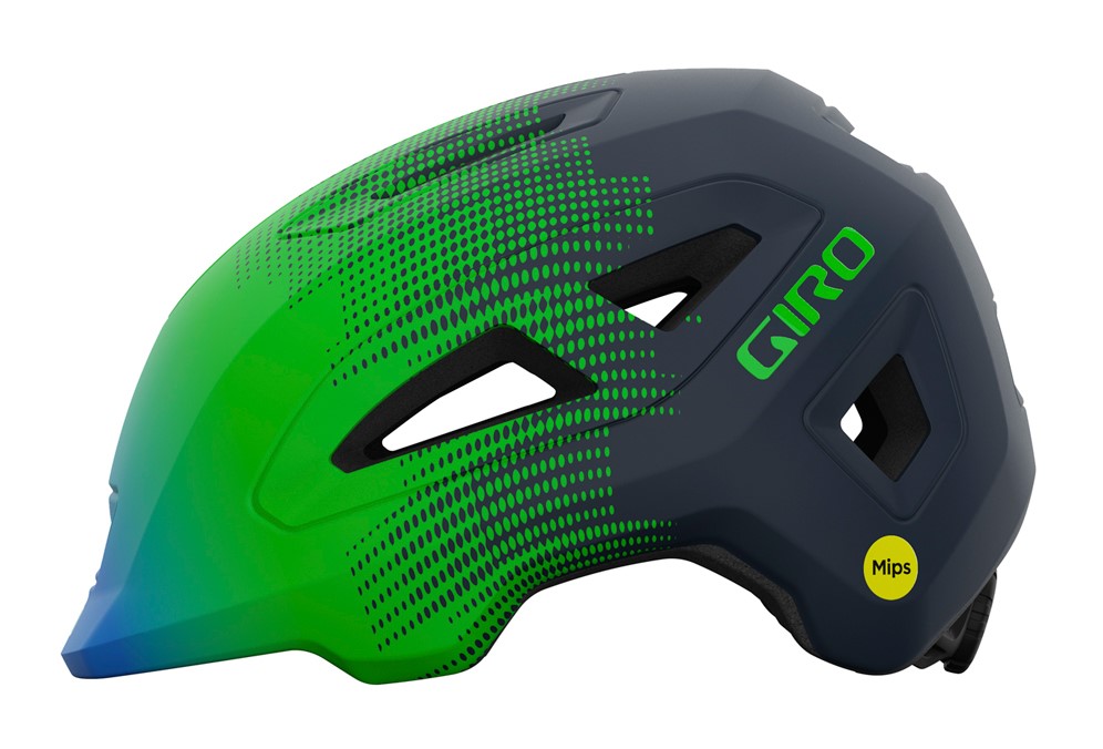 Kask dziecięcy GIRO SCAMP II matte blue green towers roz. S (49-53 cm) (NEW 2025)