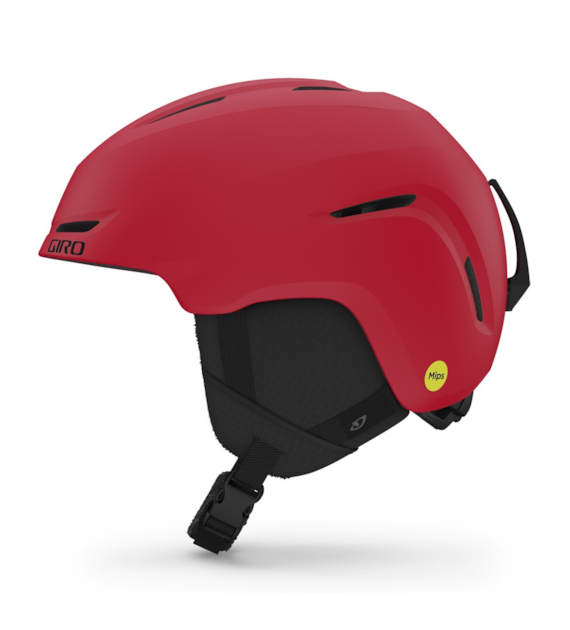 Kask zimowy GIRO SPUR matte bright red roz. M (55.5-59 cm) (NEW 2024/2025)