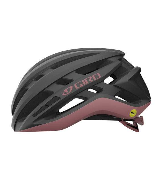 Kask szosowy GIRO AGILIS matte metalic coal dusty rose roz. L (59-63 cm).