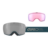 Gogle zimowe GIRO ARTICLE II PEACOCK STACKED (Szyba lustrzana kolorowa VIVID-Carl Zeiss ONYX 8-18% S3 + Szyba lustrzana kolorowa VIVID-Carl Zeiss INFRARED 43-79% S1) (NEW 2024/2025) (N/A)