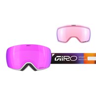 Gogle zimowe GIRO ARTICLE II PURPLE FADED RAILS (Szyba lustrzana kolorowa VIVID-Carl Zeiss PINK 19-42% S2 + Szyba lustrzana kolorowa VIVID-Carl Zeiss INFRARED 43-79% S1) (NEW 2024/2025) (N/A)