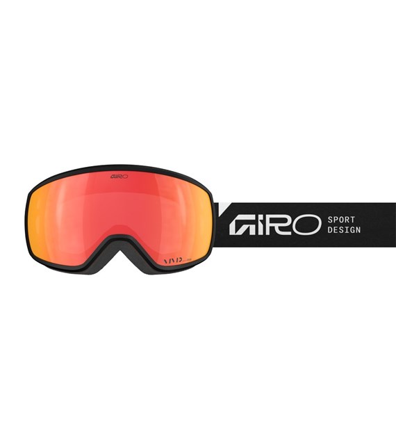 Gogle zimowe GIRO BALANCE II BLACK STACKED (Szyba lustrzana kolorowa VIVID-Carl Zeiss EMBER 19-42% S2) (NEW 2024/2025)