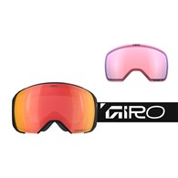 Gogle zimowe GIRO COMP BLACK WORDMARK (Szyba lustrzana kolorowa VIVID-Carl Zeiss EMBER 19-42% S2 + Szyba lustrzana kolorowa VIVID-Carl Zeiss INFRARED 43-79% S1) (NEW 2025/2026)