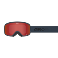 Gogle zimowe GIRO CRUZ INDIGO STACKED (OTG) (Cylindryczne) (Szyba lustrzana kolorowa AMBER SCARLET 19-42% S2) (NEW 2025/2026)