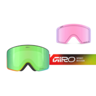 Gogle zimowe GIRO METHOD MULTI FADED (Cylindryczne) (Szyba lustrzana kolorowa VIVID-Carl Zeiss EMERALD 19-42% S2 + Szyba lustrzana kolorowa VIVID-Carl Zeiss INFRARED 58% S1) (NEW 2025/2026)