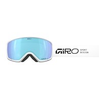Gogle zimowe GIRO RINGO WHITE STACKED (Szyba lustrzana kolorowa VIVID-Carl Zeiss ROYAL 19-42% S2) (NEW 2025/2026)