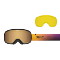 Gogle zimowe GIRO ROAM PURPLE FADED (OTG) (Cylindryczne) (szyba AMBER GOLD 19-42% S2 + YELLOW 80-99% S0) (NEW 2025/2026)