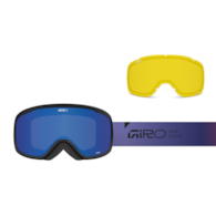 Gogle zimowe GIRO ROAM RED/BLUE FADED (OTG) (Cylindryczne) (szyba GREY COBALT 8-18% S3 + YELLOW 80-99% S0) (NEW 2025/2026)