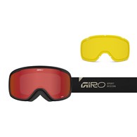 Gogle zimowe GIRO ROAM BLACK STONE STACKED (szyba AMBER SCARLET 19-42% S2 + YELLOW 80-99% S0) (NEW 2025/2026)
