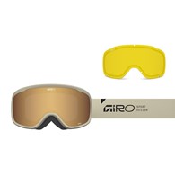 Gogle zimowe GIRO ROAM STONE STACKED (szyba AMBER GOLD 19-42% S2 + YELLOW 80-99% S0) (NEW 2025/2026)