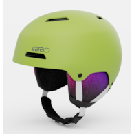 Kask zimowy juniorski GIRO CRUE matte fluorescent green roz. S (52-55.5 cm) (NEW 2025/2026)