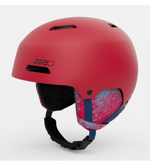 Kask zimowy juniorski GIRO CRUE matte red roz. M (55.5-59 cm) (NEW 2025/2026)