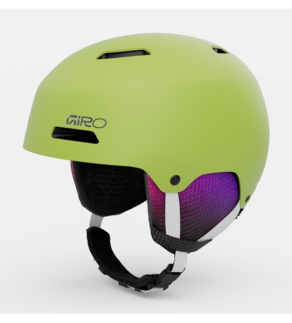 Kask zimowy juniorski GIRO CRUE MIPS matte fluorescent green roz. S (52-55.5 cm) (NEW 2025/2026)
