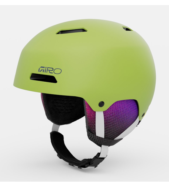 Kask zimowy juniorski GIRO CRUE MIPS matte fluorescent green roz. S (52-55.5 cm) (NEW 2025/2026)