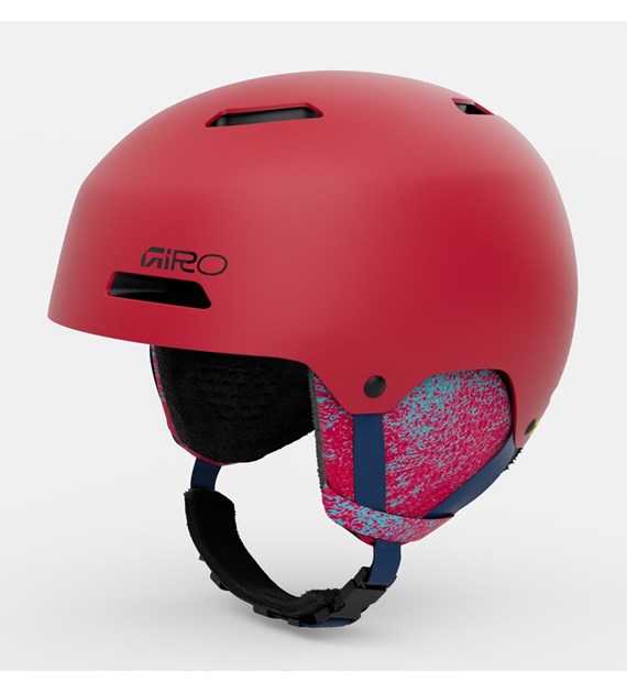 Kask zimowy juniorski GIRO CRUE MIPS matte red roz. S (52-55.5 cm) (NEW 2025/2026)