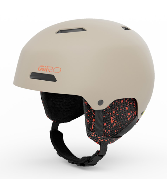 Kask zimowy juniorski GIRO CRUE MIPS matte stone roz. S (52-55.5 cm) (NEW 2025/2026)