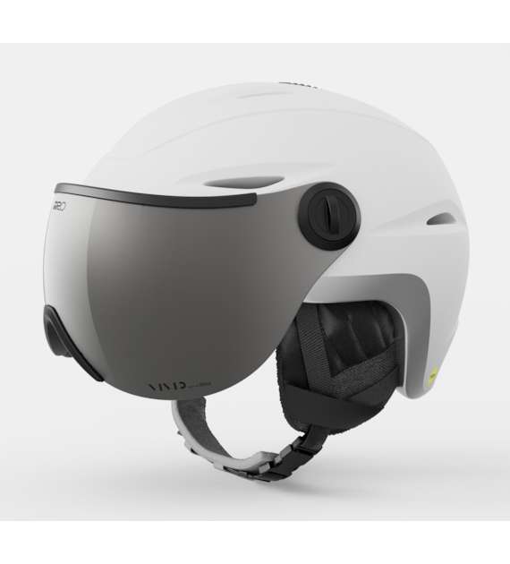 Kask zimowy GIRO ESSENCE MIPS matte white / silver flash roz. S (52-55.5 cm) (NEW 2025/2026)
