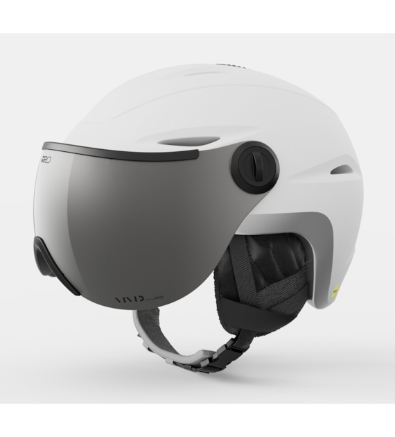 Kask zimowy GIRO ESSENCE MIPS matte white / silver flash roz. M (55.5-59 cm) (NEW 2025/2026)