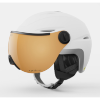 Kask zimowy GIRO ESSENCE MIPS matte white / VIVID copper roz. M (55.5-59 cm) (NEW 2025/2026)