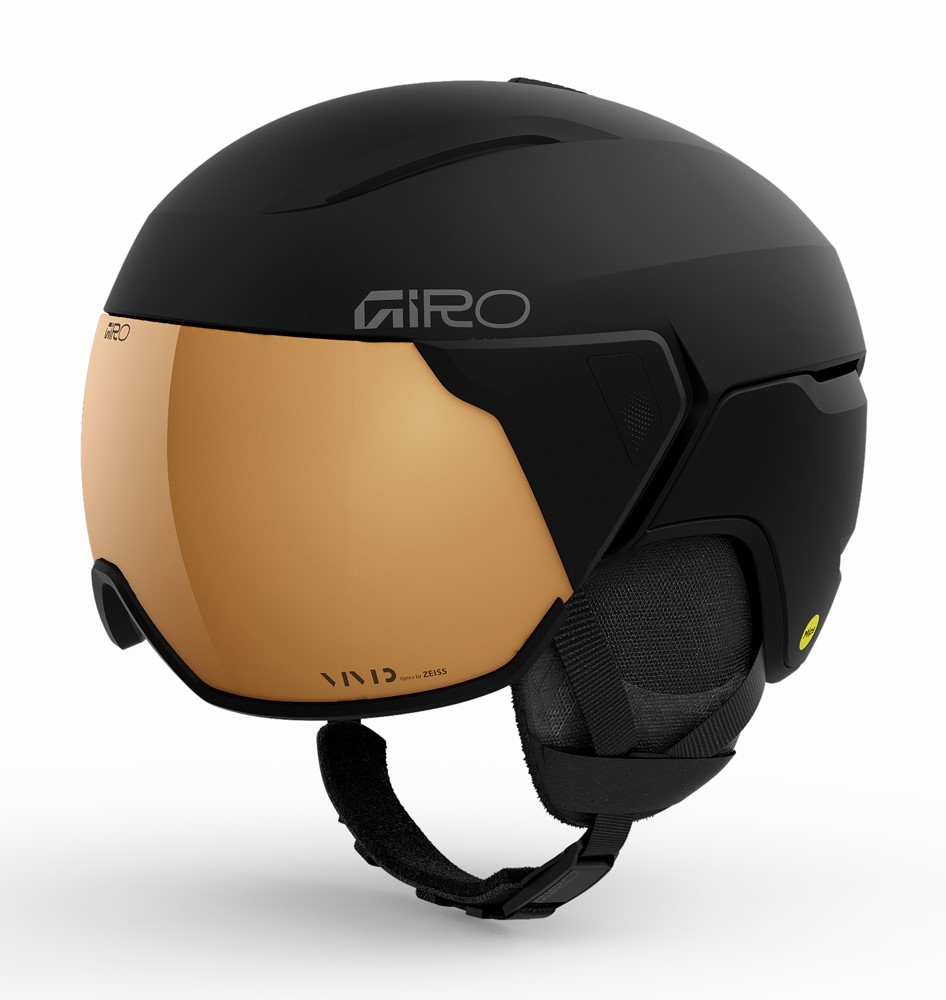Kask zimowy damski GIRO ARIA SPHERICAL MIPS matte black / VIVID copper roz. M (55.5-59 cm) (NEW 2025/2026)