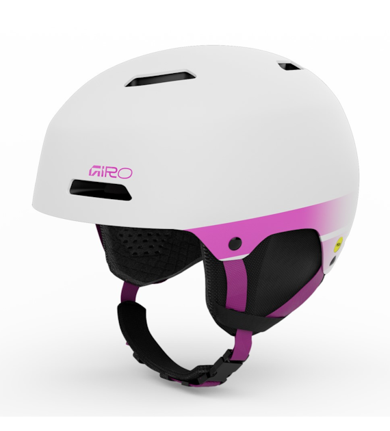 Kask zimowy GIRO LEDGE FS matte white pink roz. M (55.5-59 cm) (NEW 2025/2026)