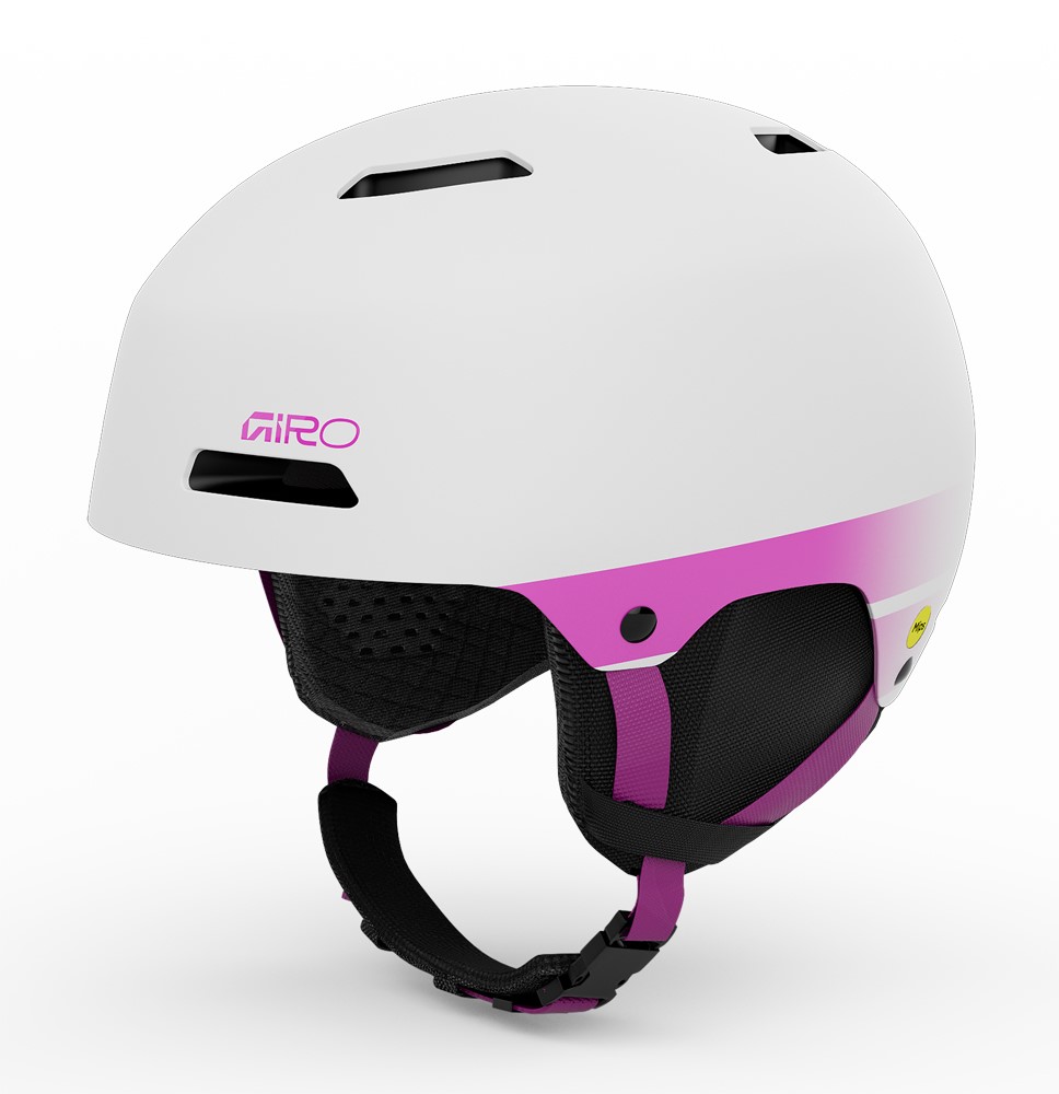 Kask zimowy GIRO LEDGE FS matte white pink  roz. L (59-62.5 cm) (NEW 2025/2026)