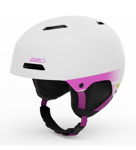 Kask zimowy GIRO LEDGE FS MIPS matte white pink roz. L (59-62.5 cm) (NEW 2025/2026)