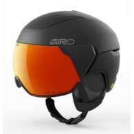 Kask zimowy GIRO ORBIT SPHERICAL matte black / VIVID ember roz. L (59-62.5 cm) (NEW 2025)