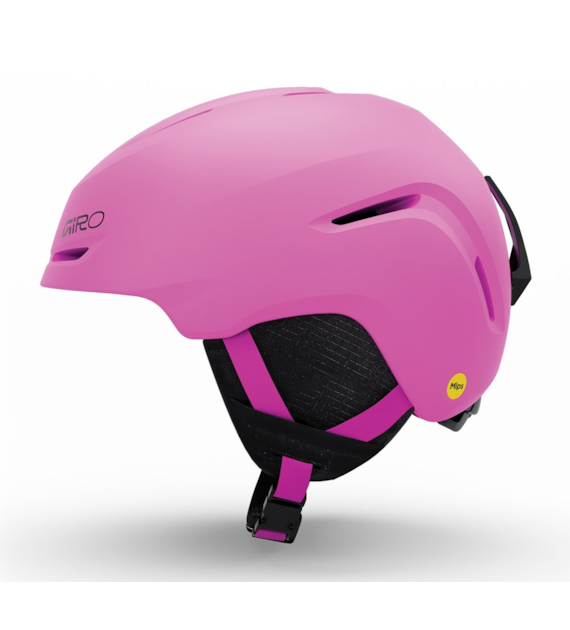 Kask zimowy juniorski GIRO SPUR MIPS matte bright pink roz. S (52-55.5 cm) (NEW 2025/2026)