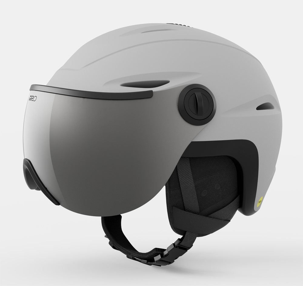 Kask zimowy GIRO VUE MIPS matte light gray / silver flash roz. L (59-62.5 cm) (NEW 2025/2026)