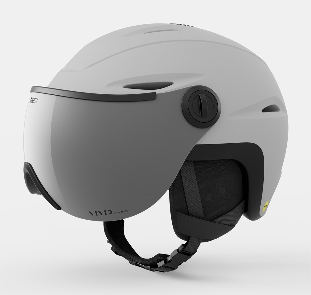 Kask zimowy GIRO VUE MIPS matte light grey / VIVID onyx roz. L (59-62.5 cm) (NEW 2025/2026)