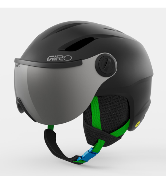 Kask zimowy juniorski GIRO BUZZ MIPS matte black party blocks roz. S (52-55.5 cm) (NEW 2025/2026)