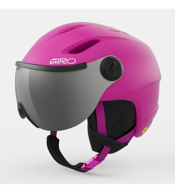 Kask zimowy juniorski GIRO BUZZ MIPS matte bright pink roz. S (52-55.5 cm) (NEW 2025/2026)
