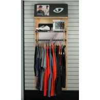 Półka na odzież GIRO APPAREL SLATWALL FIXTURE