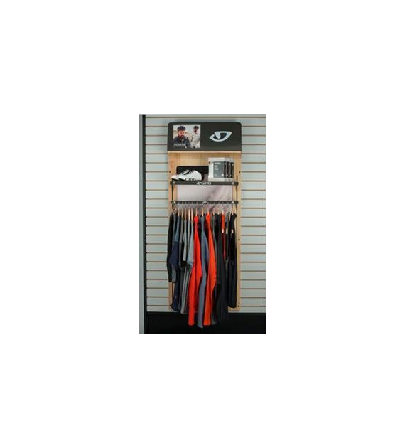 Półka na odzież GIRO APPAREL SLATWALL FIXTURE
