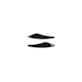 Naklejki do kasku z logo GIRO SYNTHE EYEWEAR GRIPPER do trzmania okularów 2szt. black roz. S.