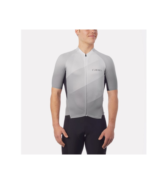 Koszulka męska GIRO CHRONO PRO JERSEY krótki rękaw white cascade roz. M (DWZ)