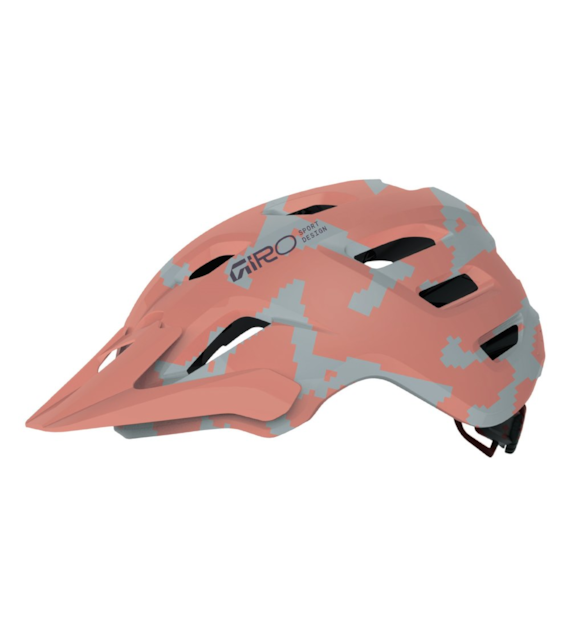 Kask dziecięcy juniorski GIRO FIXTURE II matte coral pixel drift roz. Uniwersalny (50-57 cm) (NEW)
