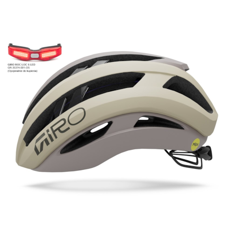 Kask szosowy GIRO ARIES SPHERICAL matte stone (NEW)
