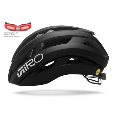 Kask szosowy GIRO ARIES SPHERICAL matte black/white (NEW)