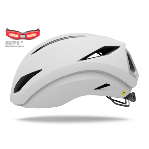 Kask szosowy GIRO ECLIPSE PRO SPHERICAL matte white (NEW)
