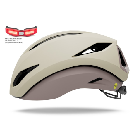 Kask szosowy GIRO ECLIPSE PRO SPHERICAL matte stone (NEW)