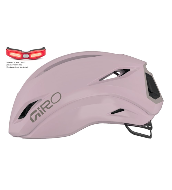 Kask szosowy GIRO ECLIPSE PRO SPHERICAL matte pastel mauve roz. S (51-55 cm) (NEW)