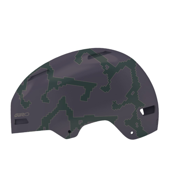 Kask bmx GIRO QUARTER FS MIPS SE matte dark purple pixel drift roz. L (59-63 cm) (NEW)
